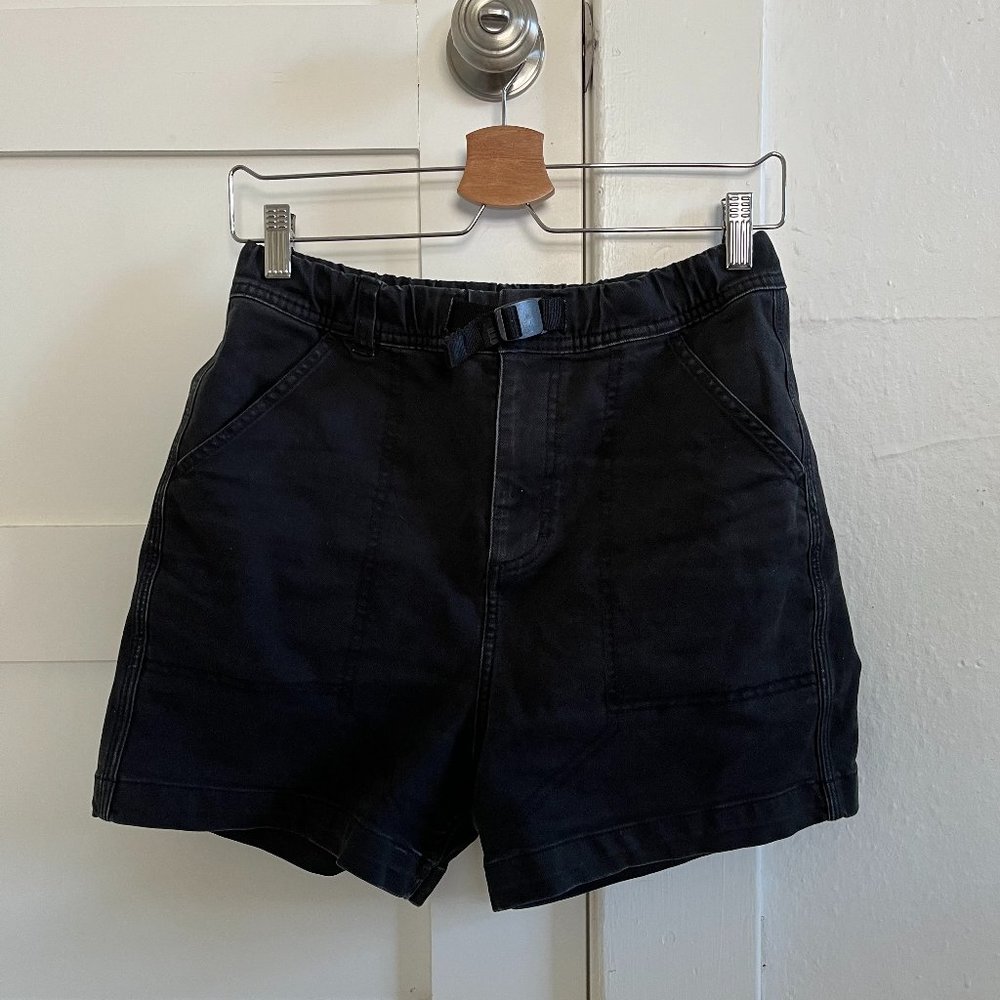 Topo Designs Mountain Shorts Black Women's Small